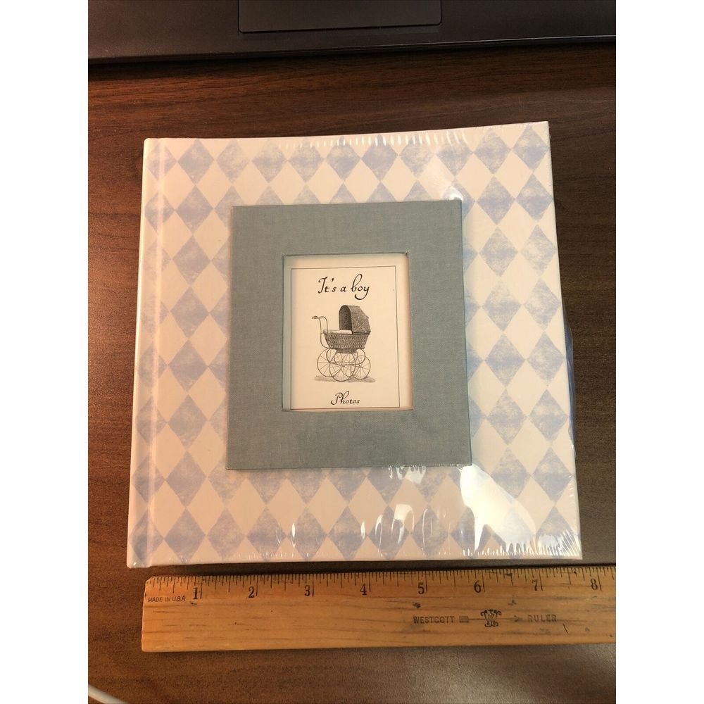 NIP New Seasons Baby Boy Southern Living At‎ Home Picture Photo Album Gift